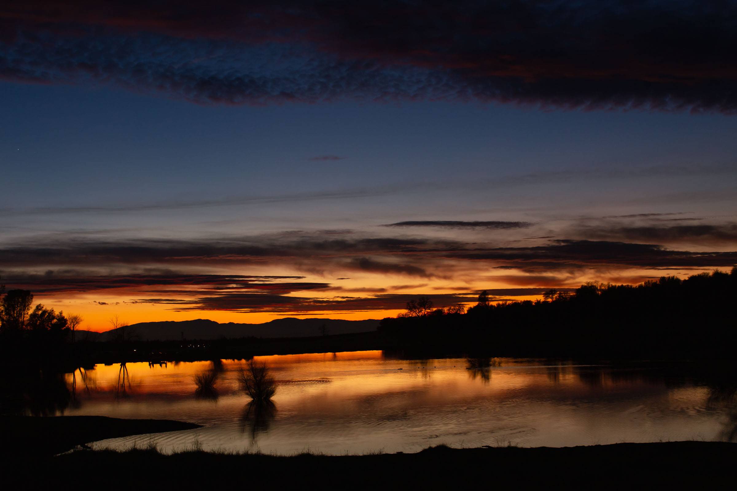 Sunset Colors from Upper Park Trails